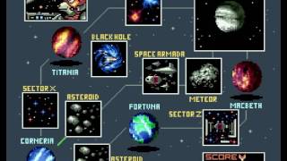 Star Fox Music 12 - Black Hole Map Select