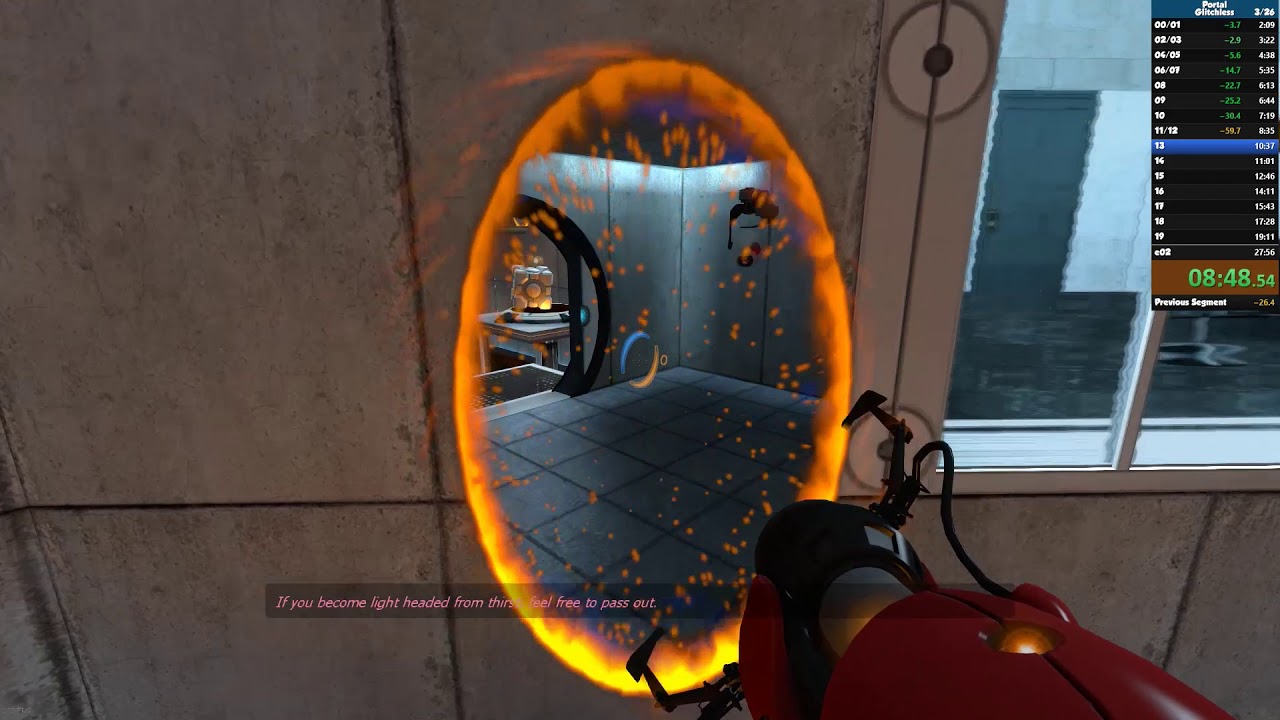Portal Speedrun: 