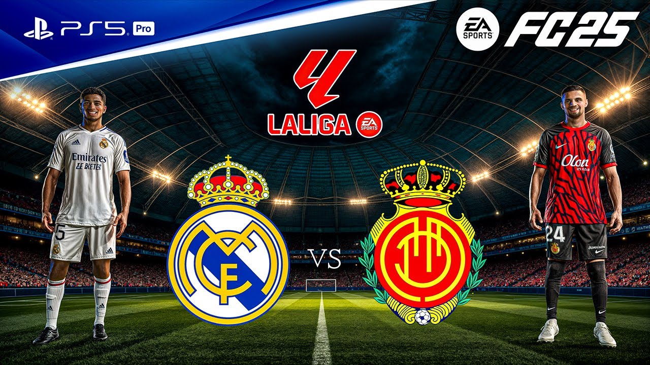 ФК 25 - Реал Мадрид против Мальорки | Ла Лига 25/26 Полный матч | PS5™ Про [4K60]
