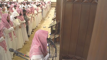 قصة إبراهيم من سورة الأنعام بصوت الشيخ محمد اللحيدان ليلة 10 رمضان 1440هـ