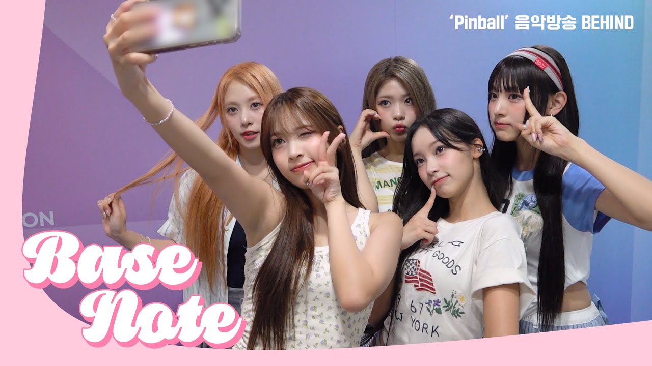 [BASE NOTES] RESCENE (리센느) 'Pinball' 음악방송 Behind