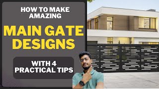 Make amazing MAIN GATE designs for your house. MS/SS || Latest Trends || practical tips with 91homes