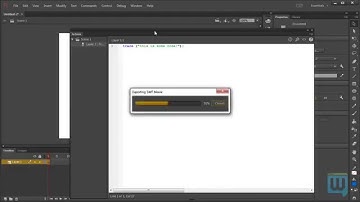 2- Trace Statement - Mobile Apps Development Video Tutorials Using Adobe Flash Prof CC - WzTechno