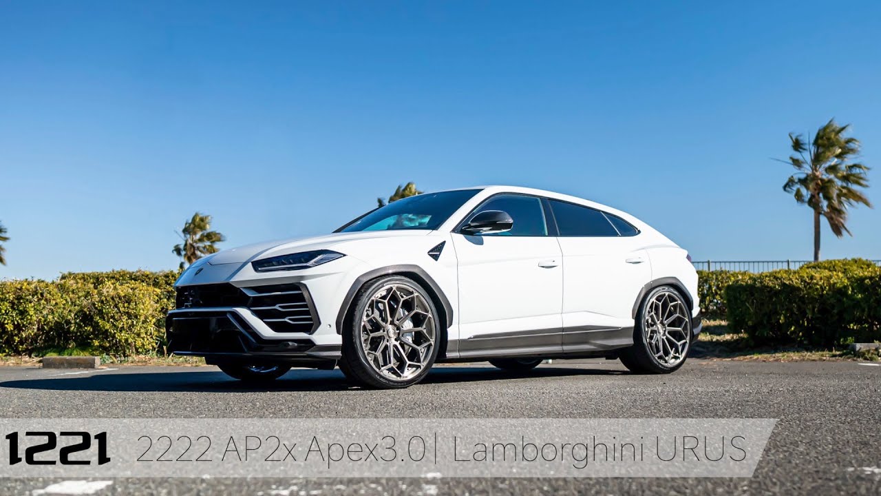 bond shop Tokyo】Lamborghini URUS on 1221 wheels【4K】 - YouTube
