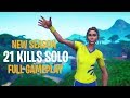 21 Kills Solo - S8 | Console Fortnite