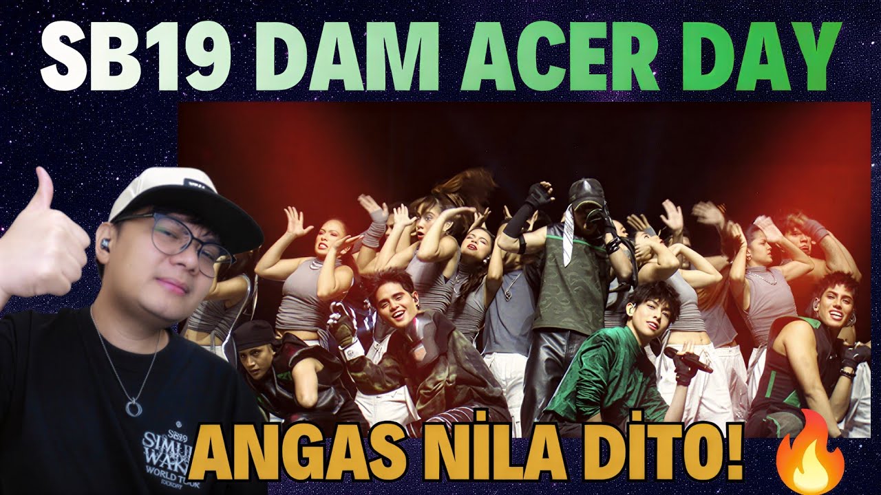 SB19 DAM Live Fancam Acer day 2025 Reaction #sb19  #sb19reaction