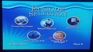 Thomas and friends the greatest stories 2010 dvd menu walk-through part 1
