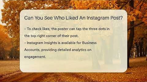 Can You See Who Liked An Instagram Post? - Everyday-Networking
