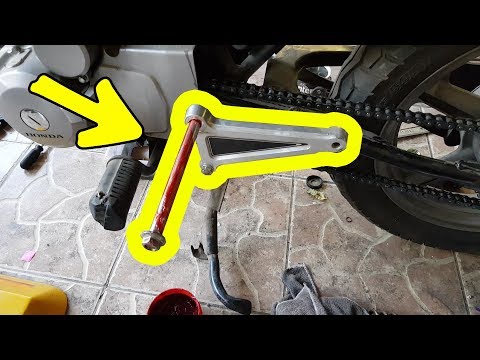 Video: ¿Engrasa el eje de la motocicleta?