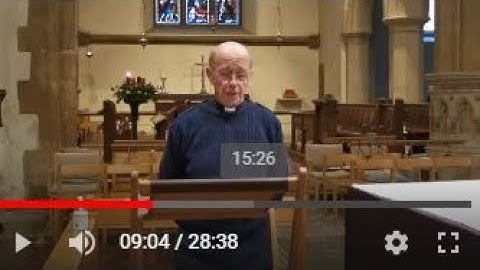 Advent Sunday from All Saints Whitstable with Canon Christopher Smith