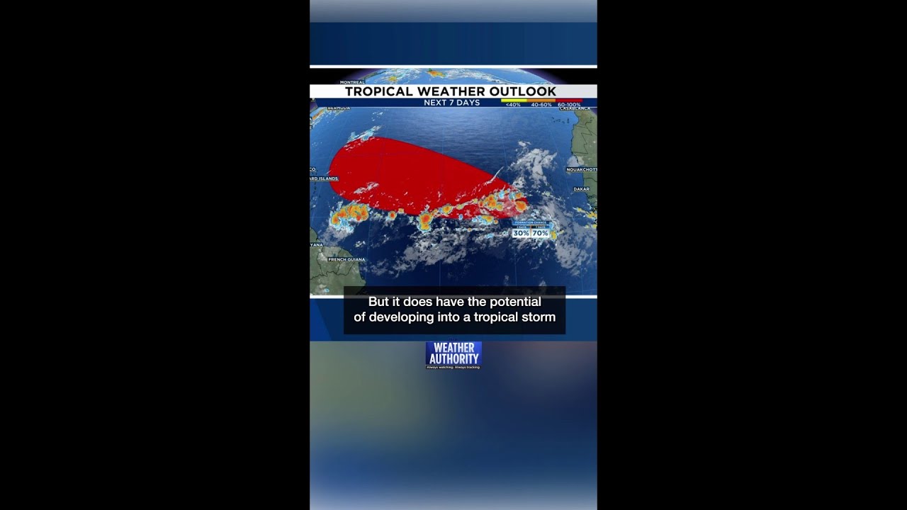 Potential tropical threat brewing in the Atlantic