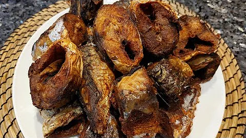 HOW TO PERFECTLY FRY MACKEREL FISH WITHOUT USING OIL