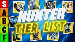 The ULTIMATE PvE Hunter Exotic Tier List! - Destiny 2