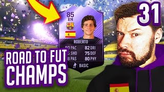 HERO ROBERTO IN A PACK!! - FIFA 17 ROAD TO FUT CHAMPS #31