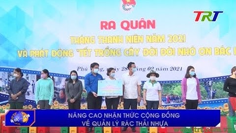 Nâng cao nhận thức cộng đồng về quản lý rác thải nhựa