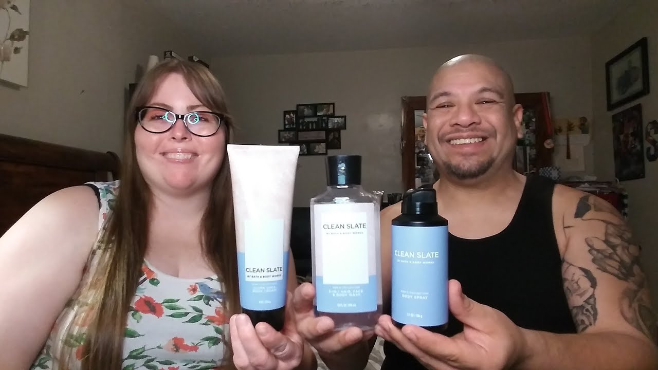 Reviewing Clean Slate *New New Mens body care | Bath and Body Work's