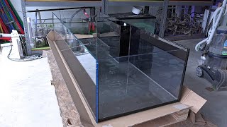 2023 Waterbox Infinia Frag 175.6 Tank is HERE!  (Unbox, setup and water leak test)