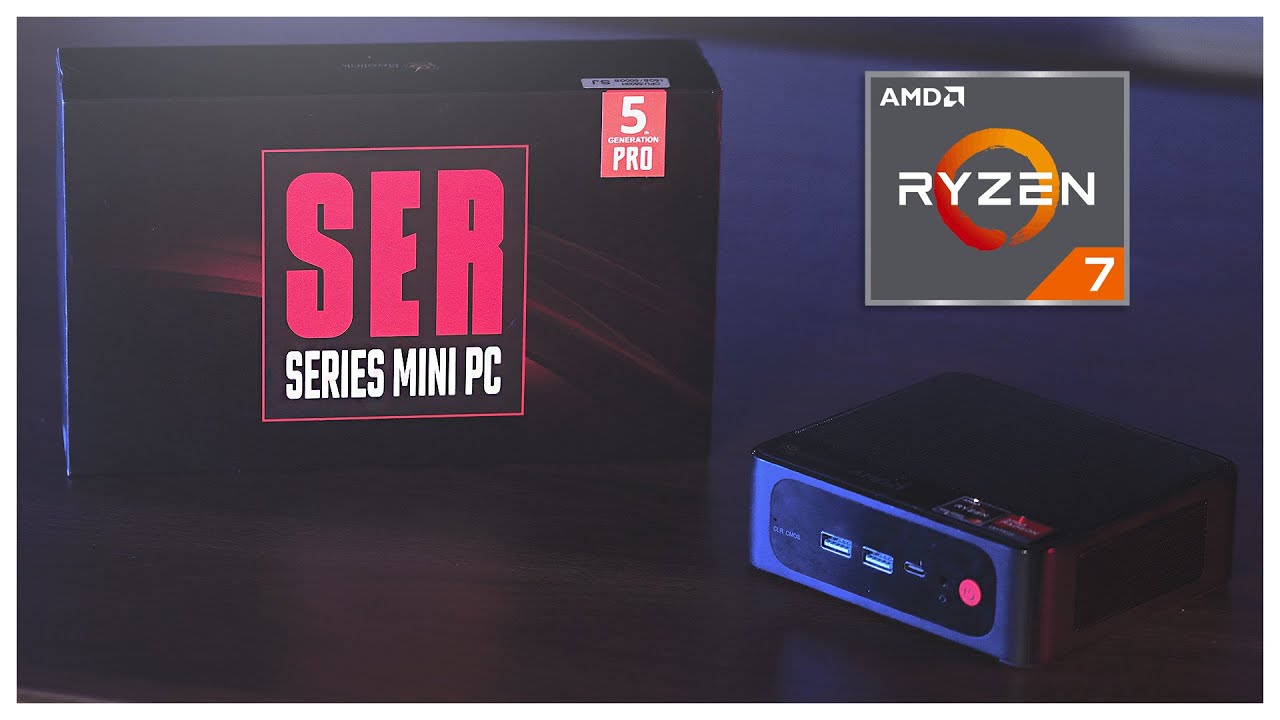 Powerful Gaming Mini PC - Beelink SER5 PRO 5800H (Ryzen 7) 