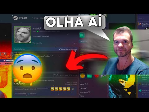 QUESTIONARAM O WAVE SOBRE SUAS HORAS NO CSGO 😳 