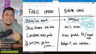 FAKE ORDER Shopee vs Bakar Uang Jual Rugi | Tips FO Aman (?) screenshot 4