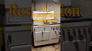 Complete 1950S Vintage Stove Restoration