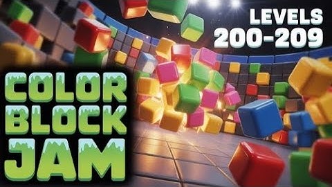 Color Block Jam: Levels 200-209 - The Ultimate Strategy Guide
