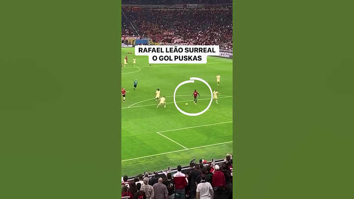 Rafael Leão goal puskas #milan #football #futebol