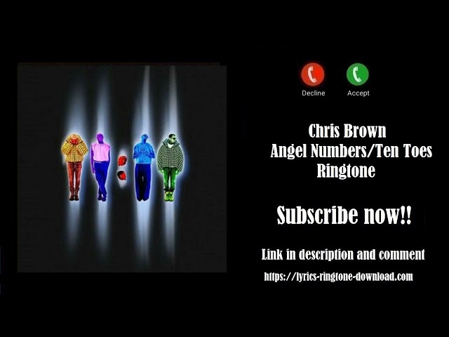 ℍ𝕆𝕋! Chris Brown ~ Angel Numbers Ringtone (Free) class=