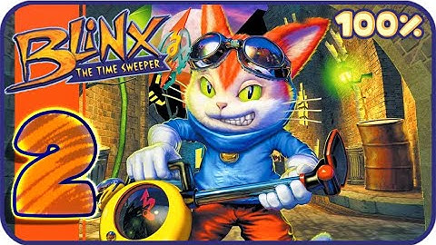 Blinx: The Time Sweeper Walkthrough Part 2 (XBOX) 100% Deja Vu Canals