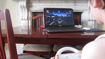 Playing F1 2012 with the Wii Remote on the PC