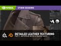 Create realistic leather texture w madina chionidi  part 1 importing mesh  baking maps