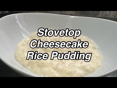 Delicious Cheesecake Rice Pudding - Stove Top Rice Pudding Recipe - Twisted Mikes