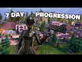 1 Week Progression From Ps4 To Pc (Controller to Keyboard & Mouse) Fortnite Battle Royale