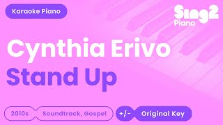 Cynthia Erivo  Stand Up (Karaoke Piano)