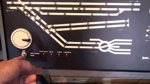 N Gauge Control Panel Four Oaks Street Station Part 5