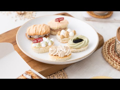 คุกกี้ดาควอส (คุกกี้อัลมอนด์ ไส้ครีมชีสคุกกี้แอนด์ครีม)  | Daquoise Cookie, Cookie & Cream