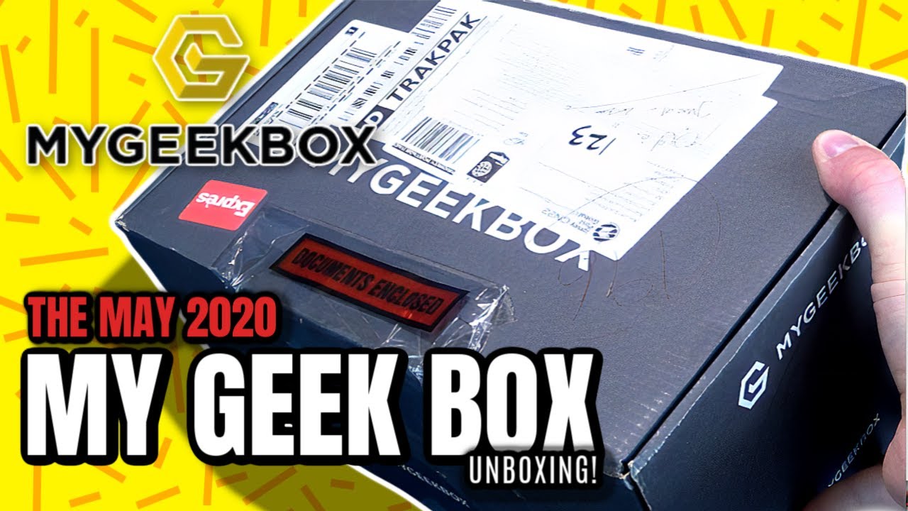 What's inside My Geek Box Subscription Box for May 2020?