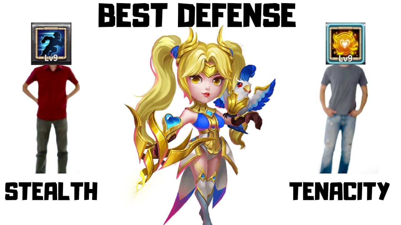 Dove | 9/9 Tenacity | 9/9 Stealth | vs Top Might | Castle Clash