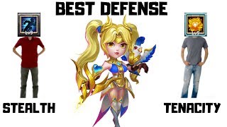 Dove | 9/9 Tenacity | 9/9 Stealth | vs Top Might | Castle Clash