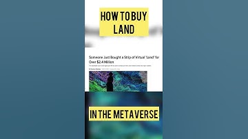 How To Buy Real Estate In The Metaverse