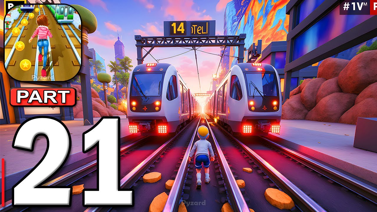 Subway Princess Runner - Gameplay Walkthrough Part 21 - Princess Subway Runner (iOS, Android)