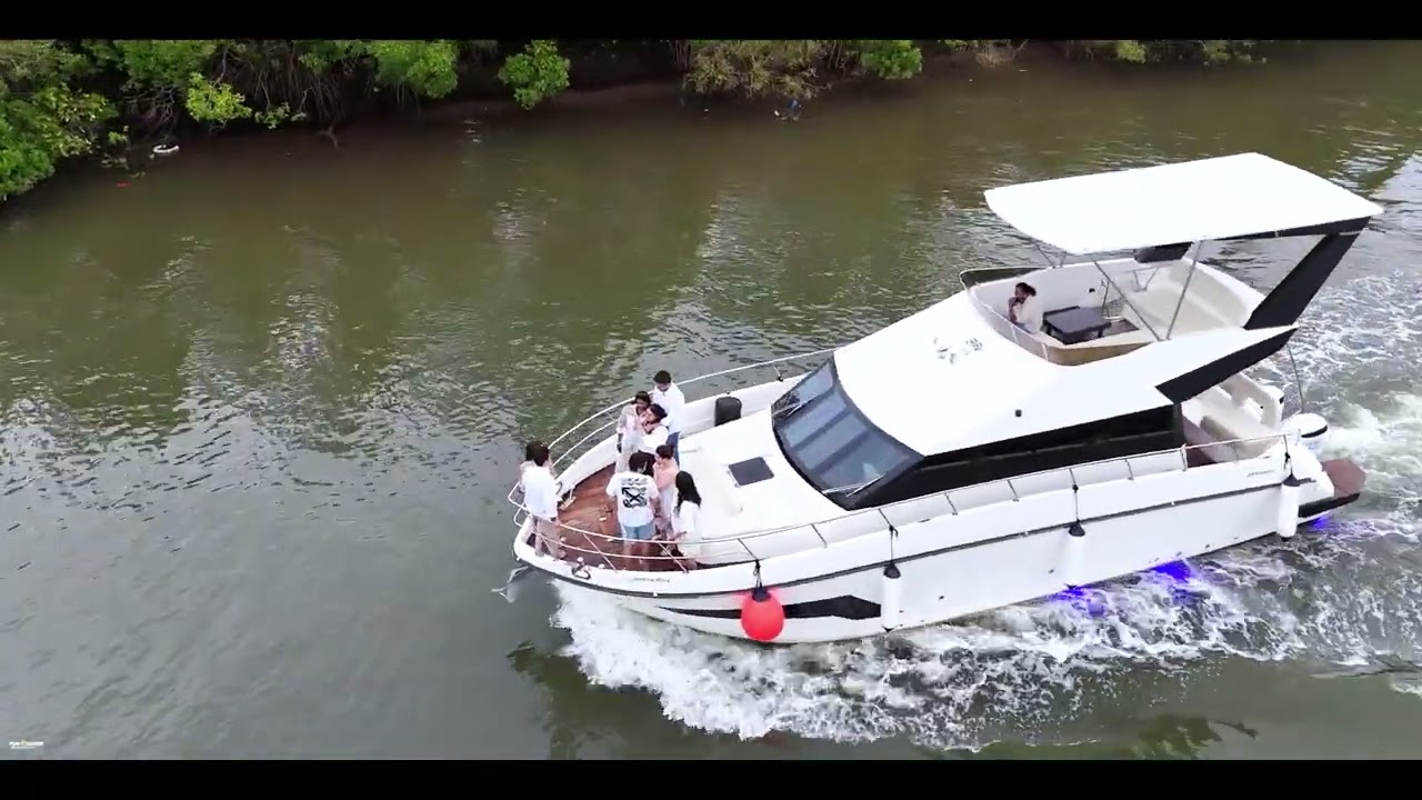 Sunset 42 | The Perfect Yacht for Your Dream Proposal – FunCruisesGoa | Luxury Romance at Sea