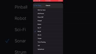Phone App: Ringtones Soundtrack: Classic: Sonar screenshot 3