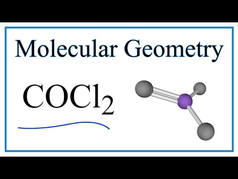 Video: Wat is de hybridisatie van C in COCl2?