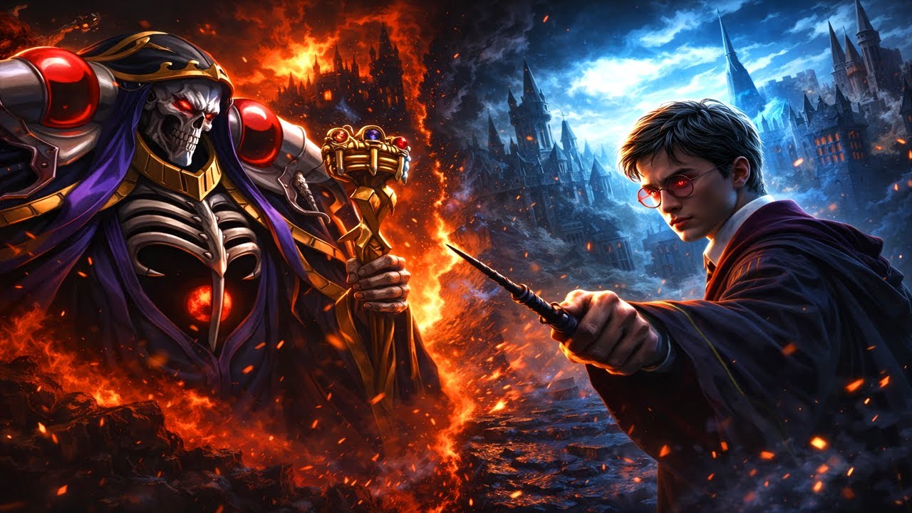 What If Ainz Ooal Gown Appeared in Harry Potter?
