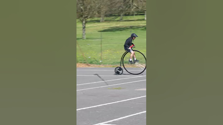 Riding a Penny Farthing #shorts