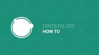 How To Create A Fonts Folder For UCCW screenshot 1