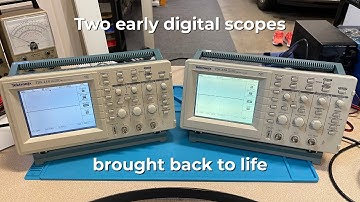 Repairing Two Digital Oscilloscopes from the 90s! Tektronix TDS210 and TDS220 Restoration
