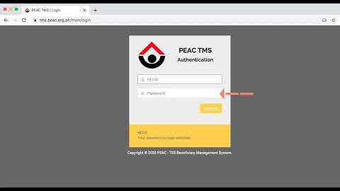 TMS Tutorial Part 1 How to Access the TES Management System