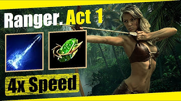 Ranger (Galvanic Arrow). 4x Speed. Act 1
